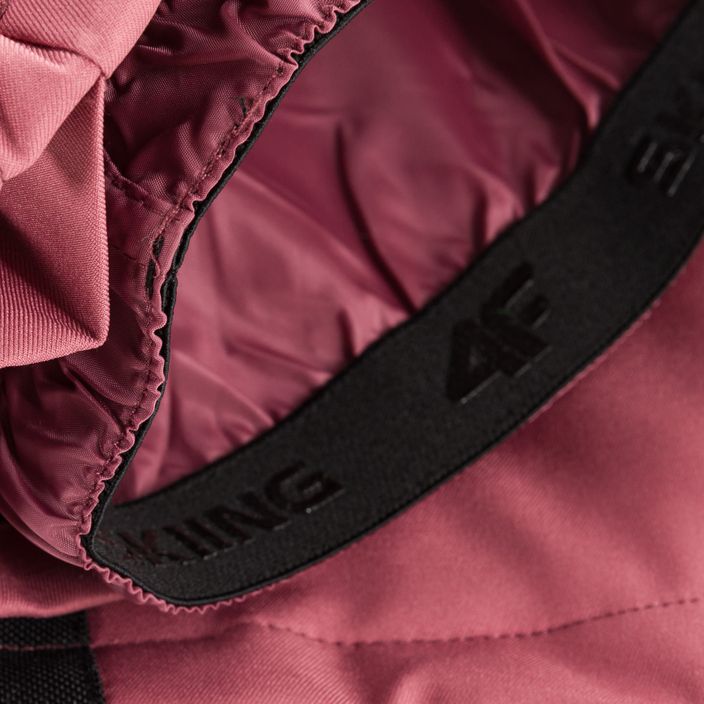 Pantaloni de schi pentru femei 4F F400 roz închis 5