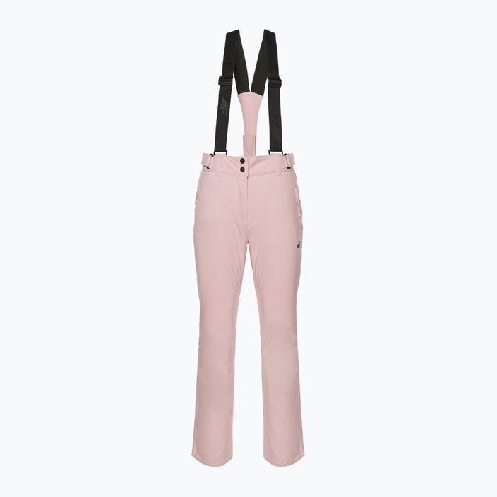 Pantaloni de schi pentru femei 4F F419 roz deschis