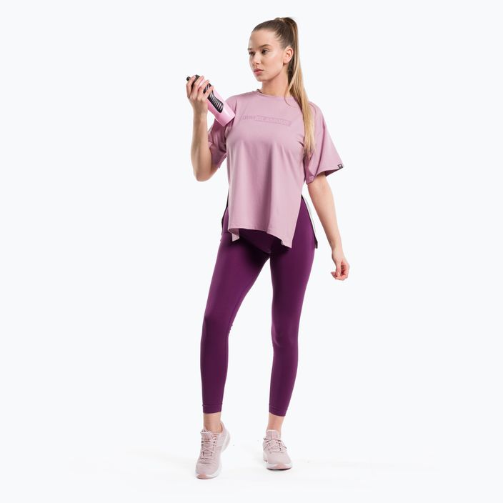 Tricou de antrenament pentru femei Gym Glamour Glamour Pink 418 2