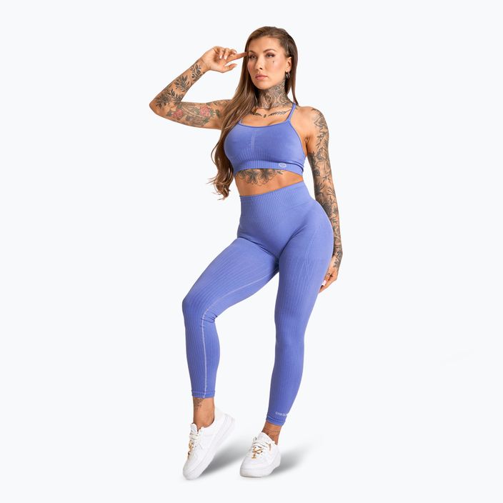 Colanți de antrenament pentru femei Gym Glamour Push Up 2.0 lavender 2