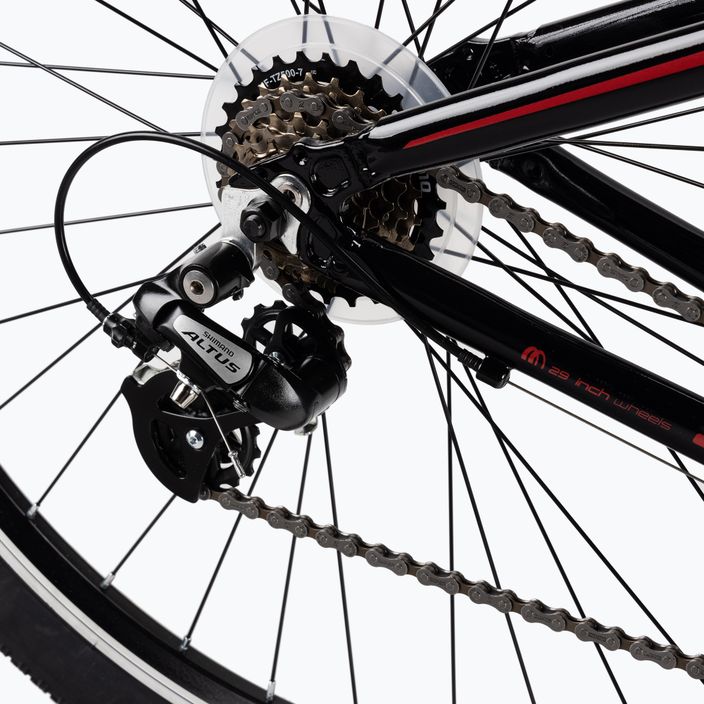 Bicicleta de munte Romet Rambler 9.0 LTD negru/roșu 12