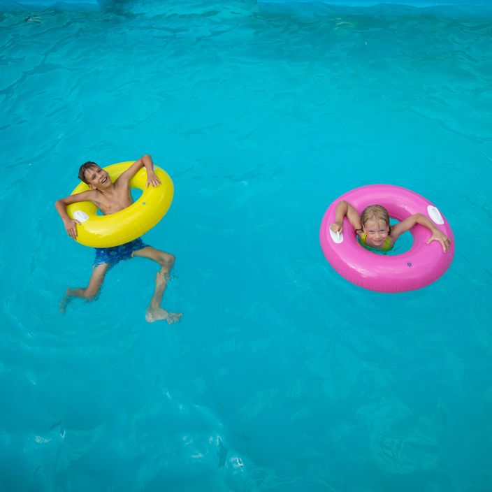 Roata de înot pentru copii AQUASTIC roz ASR-076P 10