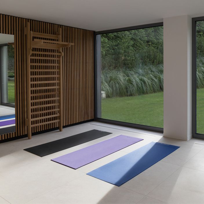 Covoraș de yoga TREXO PVC 6 mm violet YM-P01F 2