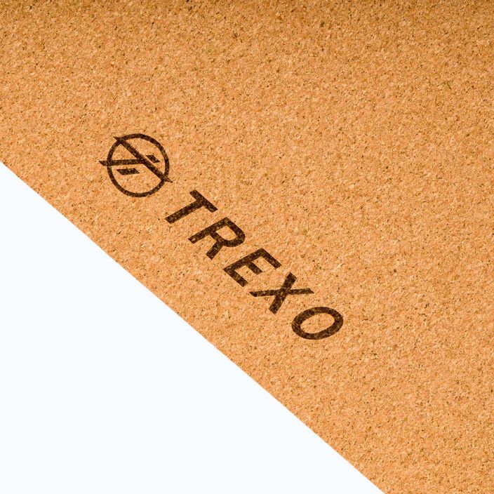 TREXO Yoga mat TPE plută 6 mm negru YM-C01C 4