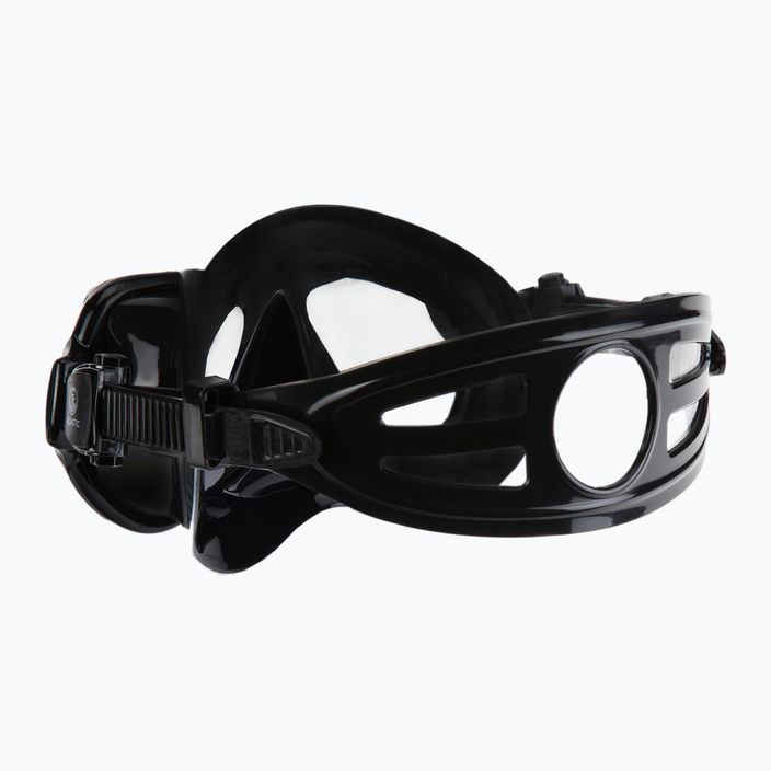Set de snorkeling AQUASTIC Mască + Tub negru MSA-01C 5