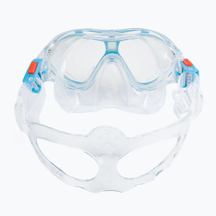 Set de snorkeling pentru copii AQUASTIC Mască + Tub albastru MSK-01N 6