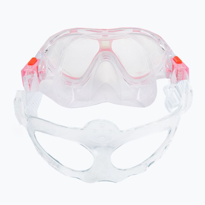 Set de snorkeling pentru copii AQUASTIC Mască + Tub roz MSK-01R 6