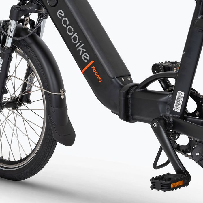 Ecobike Rhino bicicletă electrică neagră 1010203 4