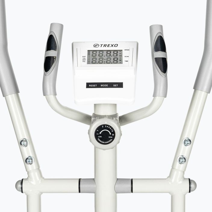 Bicicletă eliptică TREXO alb ET300 5