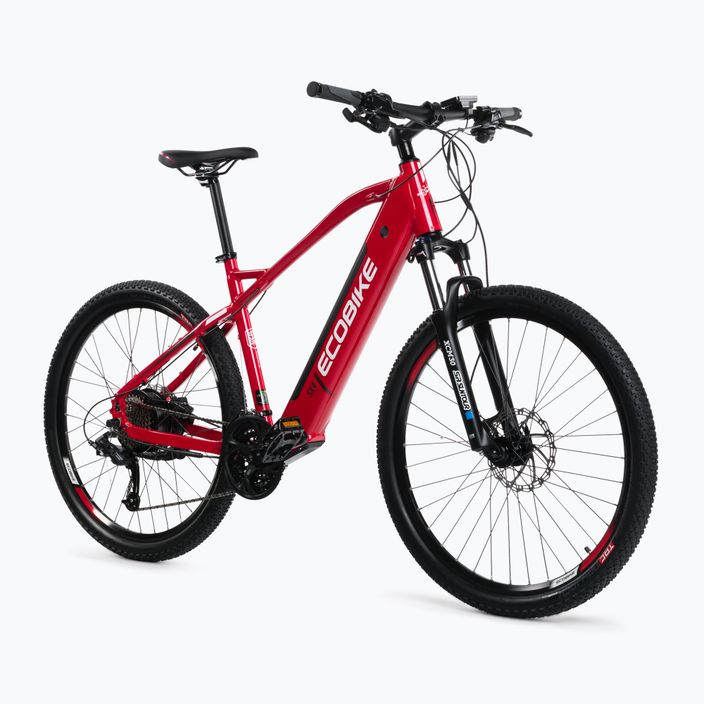 Bicicleta electrică Ecobike SX4 LG 17.5Ah roșu 1010402 2