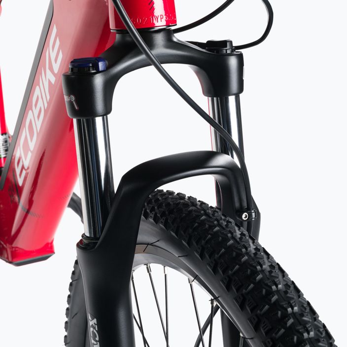 Bicicleta electrică Ecobike SX4 LG 17.5Ah roșu 1010402 9