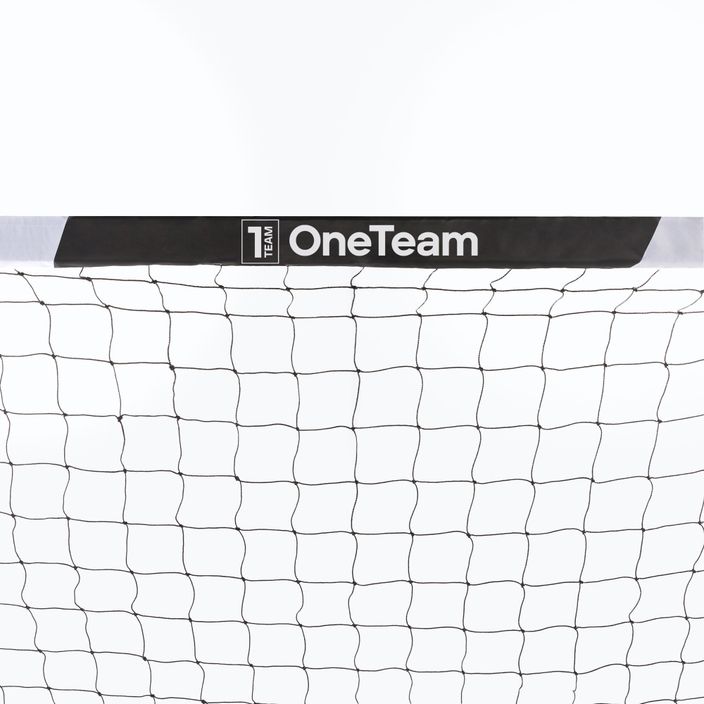 OneTeam One 300 x 200 cm poartă de fotbal albă OT-SG3020 5