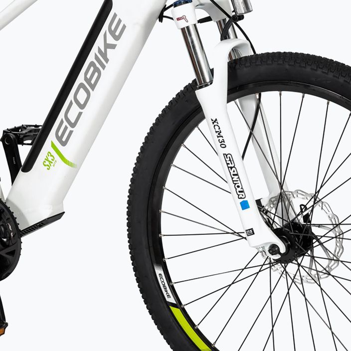 Bicicleta electrică EcoBike SX 3/17.5Ah LG alb 1010401 5