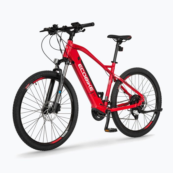 Bicicleta electrică EcoBike SX4/LG 17,5 Ah roșu 1010402(2023) 8