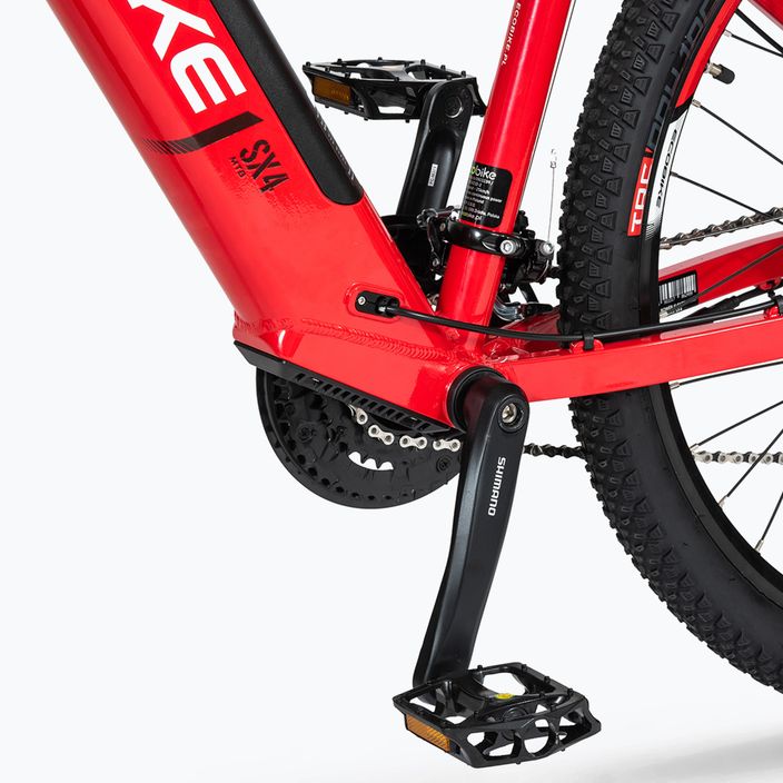 Bicicleta electrică EcoBike SX4/LG 17,5 Ah roșu 1010402(2023) 14