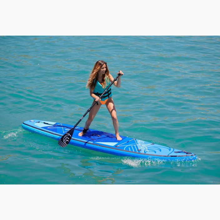 Placă SUP AQUASTIC Touring 12'6" 2024 albastră 6