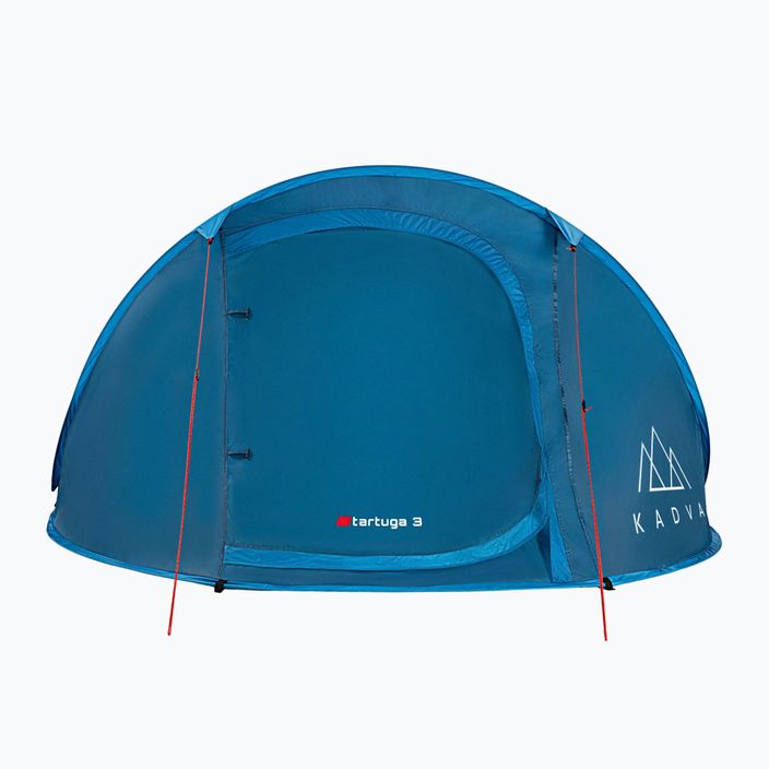 Cort de camping pentru 3-persoane KADVA Tartuga 3 albastru 6