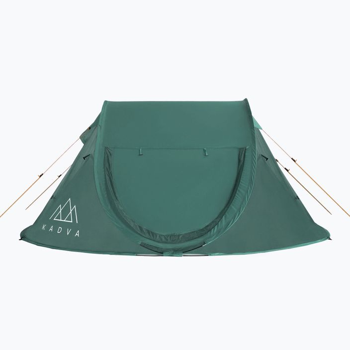 Cort de camping pentru 3-persoane KADVA Tartuga 3 verde 2