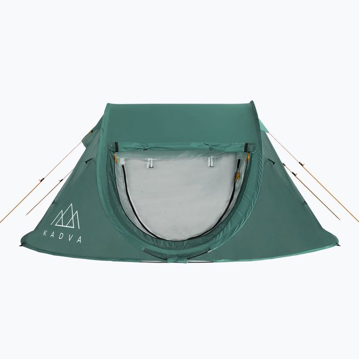 Cort de camping pentru 3-persoane KADVA Tartuga 3 verde 9