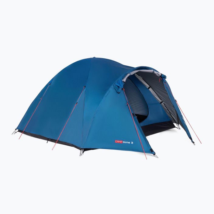 Cort de camping pentru 3-persoane KADVA CAMPdome 3 albastru