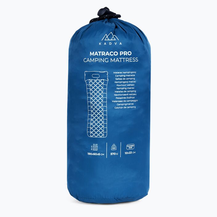 Saltea de camping KADVA Matraco Pro bleumarin 8