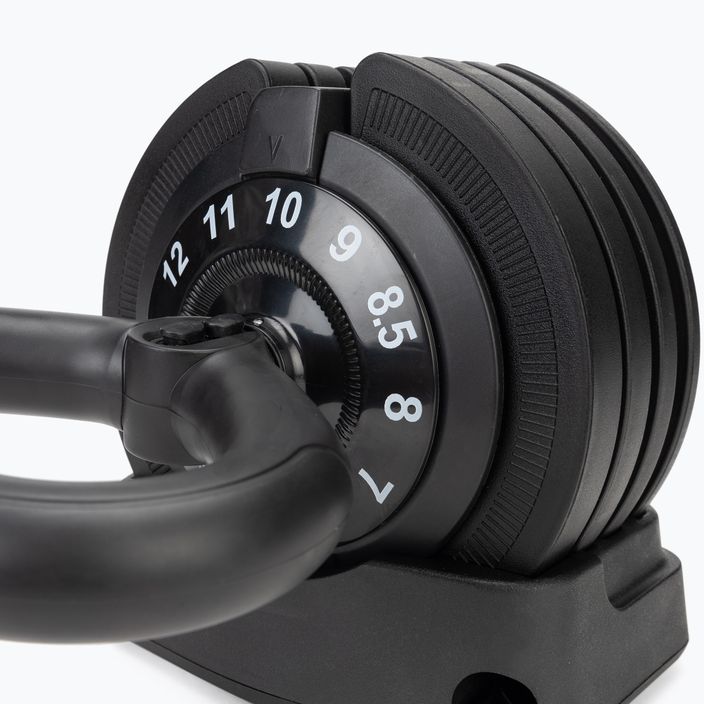 Kettlebell reglabil TREXO TXO-B4W004 12 kg negru 2