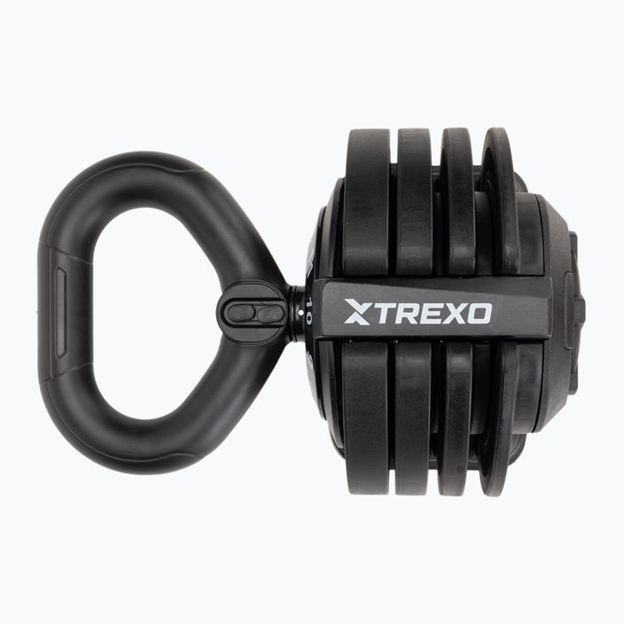 Kettlebell reglabil TREXO TXO-B4W004 12 kg negru 3