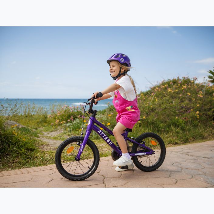 Bicicleta pentru copii ATTABO EASE 16" violet 4