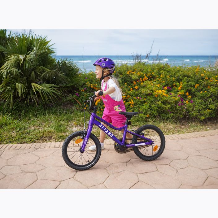 Bicicleta pentru copii ATTABO EASE 16" violet 7
