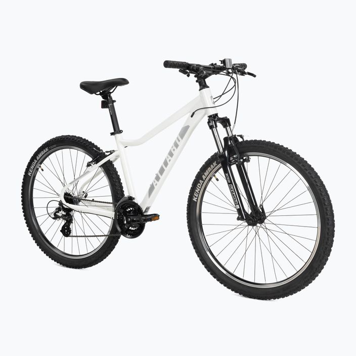 Bicicletă de munte pentru femei  ATTABO ALPE 1.0 17" albă 2