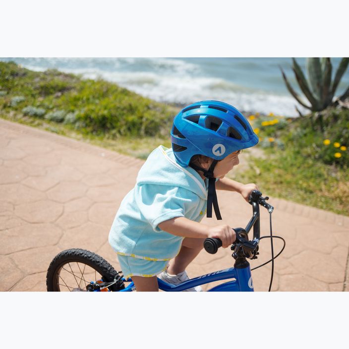 Cască de bicicletă pentru copii  ATTABO K200 albastră 10