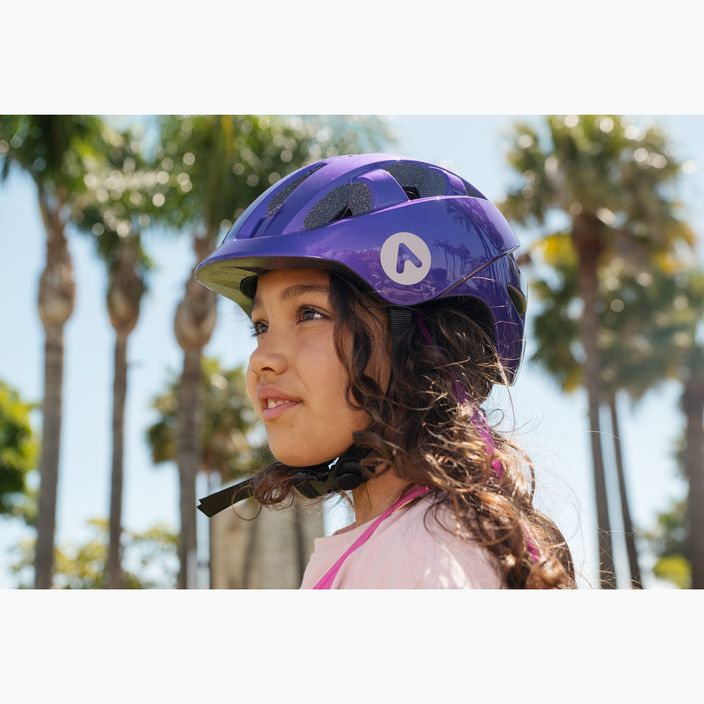 Cască de bicicletă pentru copii  ATTABO K200 violet 7