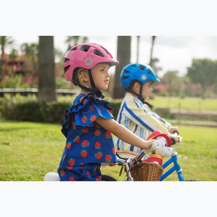 Cască de bicicletă pentru copii  ATTABO K200 roz 8