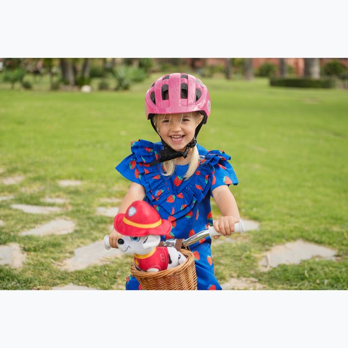 Cască de bicicletă pentru copii  ATTABO K200 roz 9