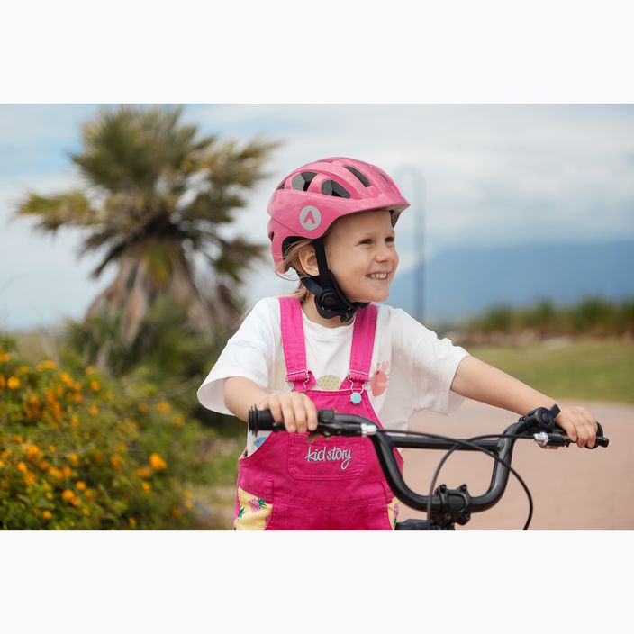 Cască de bicicletă pentru copii  ATTABO K200 roz 10