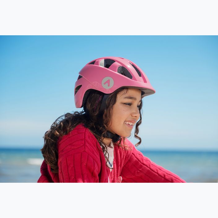 Cască de bicicletă pentru copii  ATTABO K200 roz 11