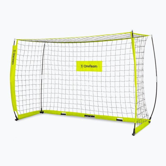 Poartă de fotbal OneTeam Flex Square 240 x 150 cm verde 3