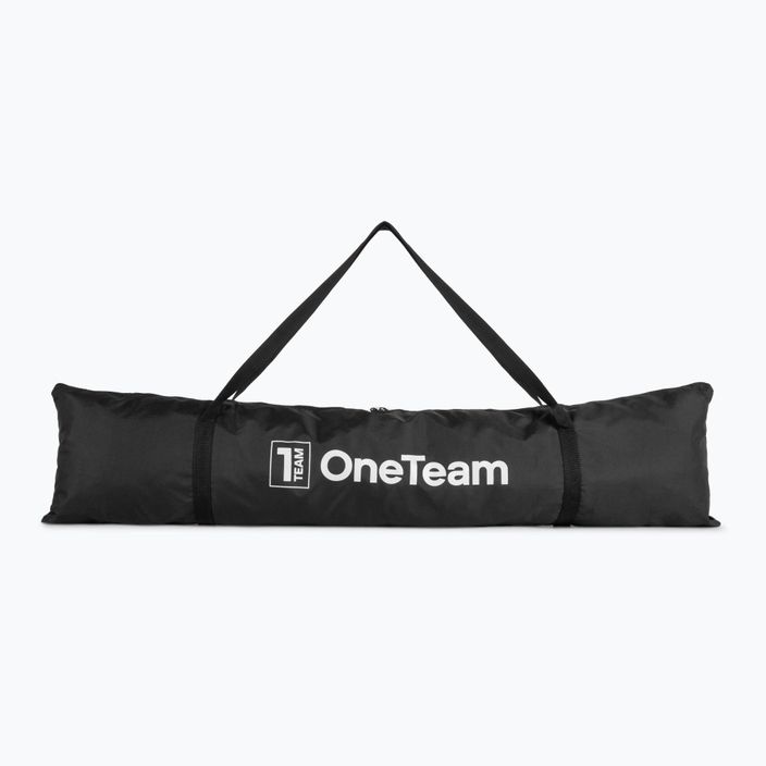 Poartă de fotbal OneTeam Flex Square 300 x 155 cm albă 9