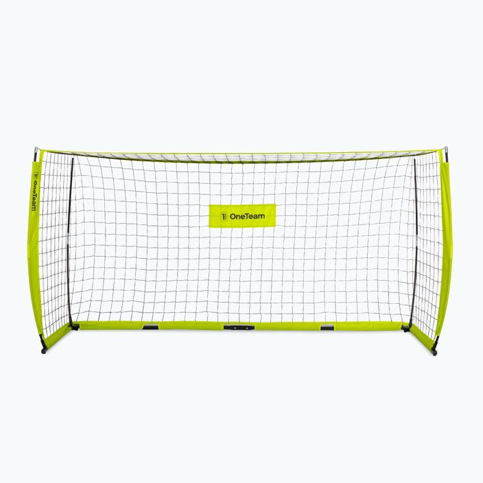 Poartă de fotbal OneTeam Flex Square 300 x 155 cm verde 2