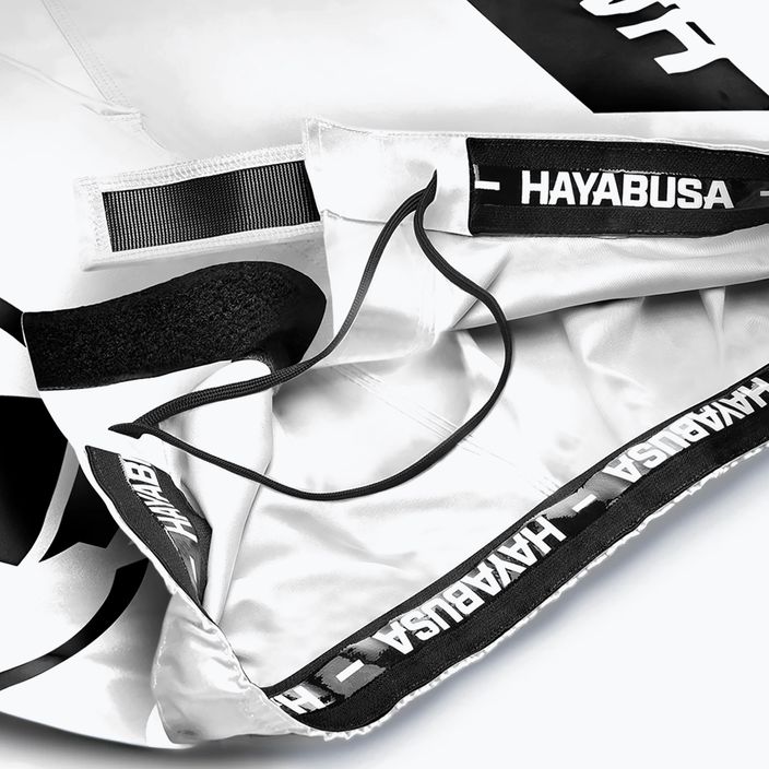 Hayabusa Icon Icon Fight pantaloni scurți de antrenament alb ICFS-WH-M 6