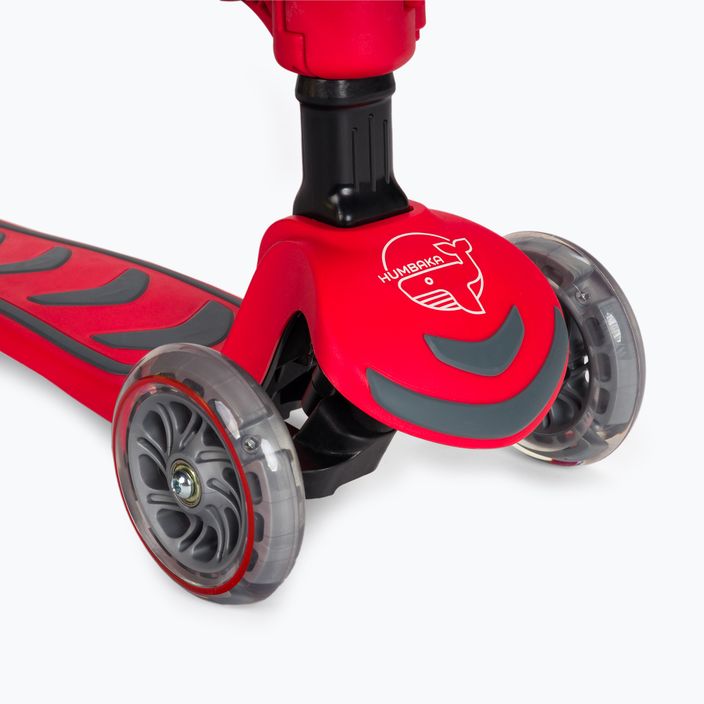 HUMBAKA Mini Y scuter cu trei roți pentru copii roșu HBK-S6Y 10