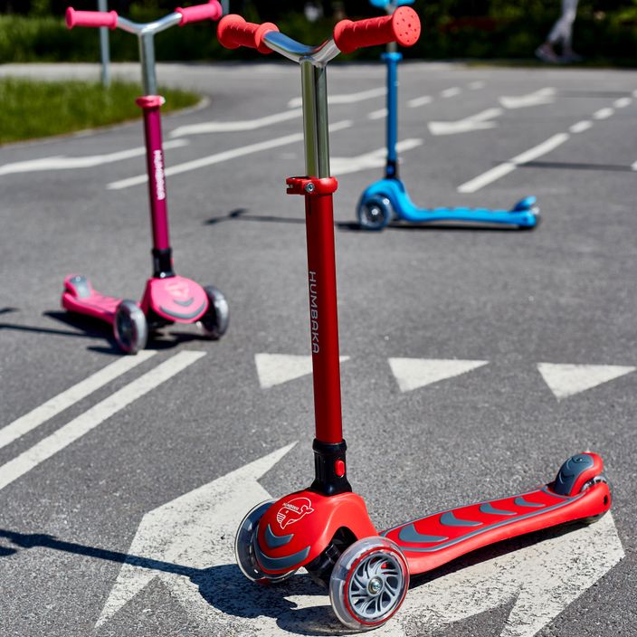HUMBAKA Mini Y scuter cu trei roți pentru copii roșu HBK-S6Y 14
