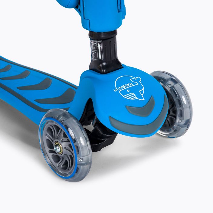 HUMBAKA Mini Y scuter cu trei roți pentru copii albastru HBK-S6Y 10