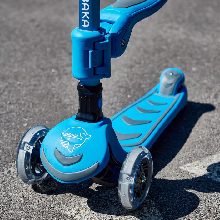 HUMBAKA Mini Y scuter cu trei roți pentru copii albastru HBK-S6Y 13