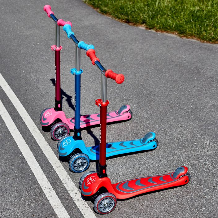 HUMBAKA Mini Y scuter cu trei roți pentru copii roz HBK-S6Y 14