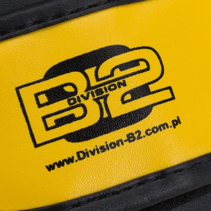 Mănuși de box Divizia B-2 negru/galben DIV-BG03 6