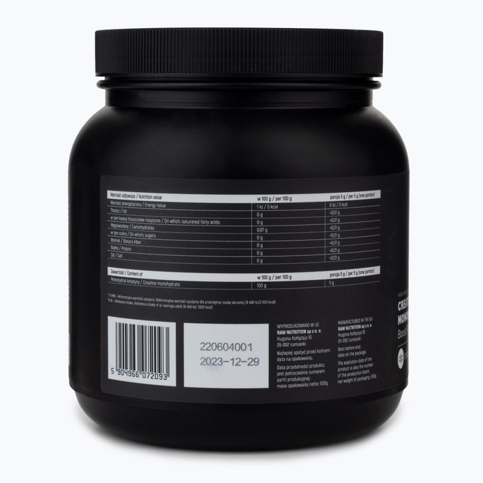 Raw Nutrition kratine monohidrat 500g MONO-59016 2