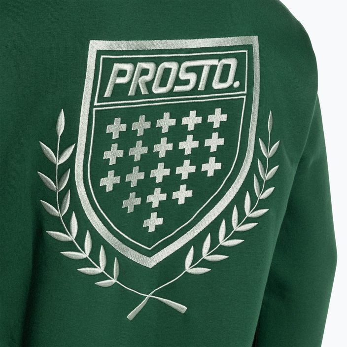 Bluză pentru bărbați PROSTO Hoodie Pomet green 4