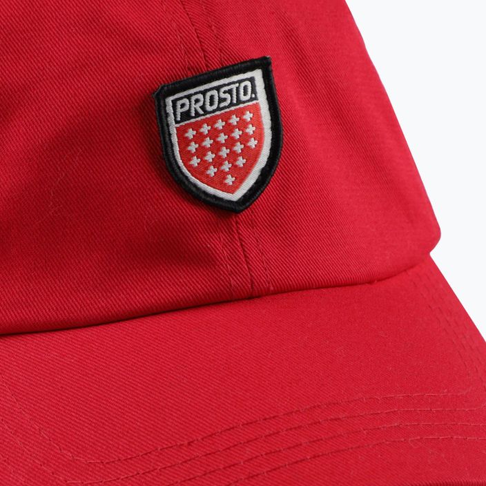 Șapcă pentru bărbați PROSTO Liti roșu 3