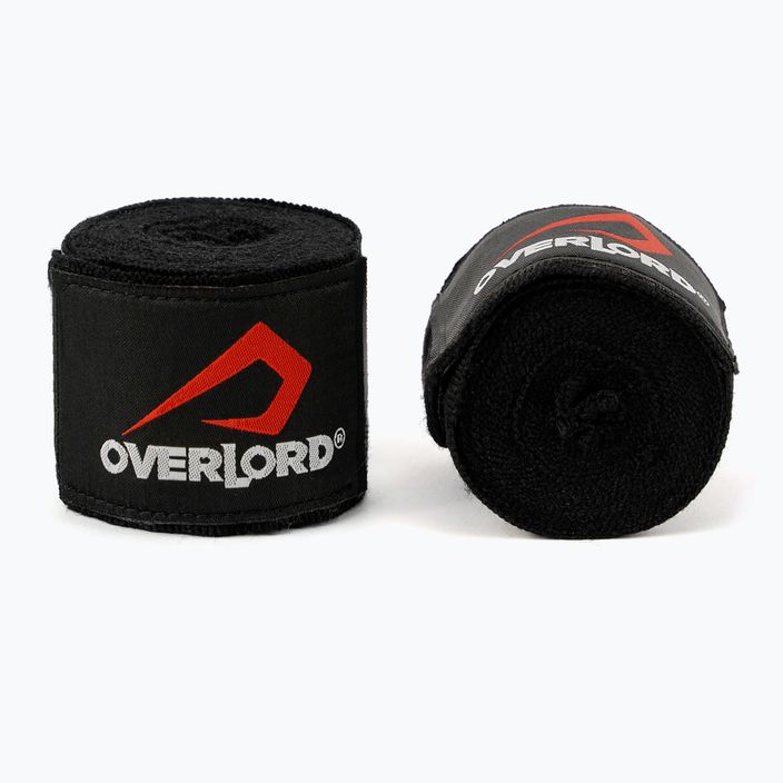 Bandaje de box Overlord elastic negru 200001-BK/350 4